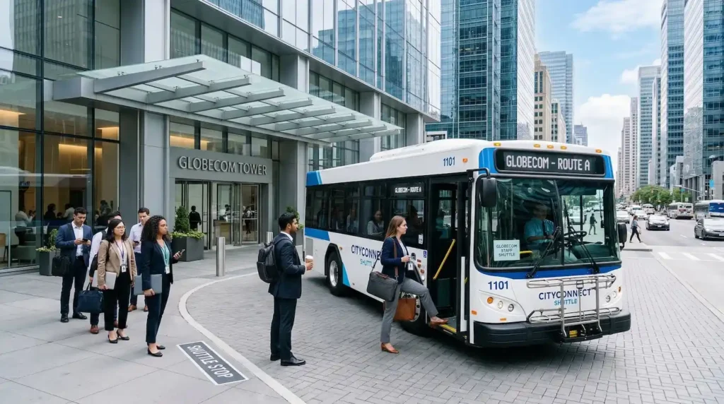 corporate transportation solutions shuttle